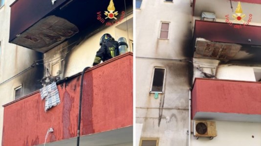 Momenti di pauraNocera Terinese, incendio in un appartamento: l&rsquo;intervento dei vigili del fuoco ha evitato che arrivasse a due bombole di gas