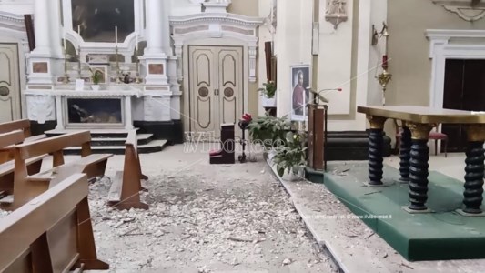 Bene da recuperareChiusa dopo il crollo di parte della cupola, a Tropea si lavora al restauro della Chiesa del Gesù