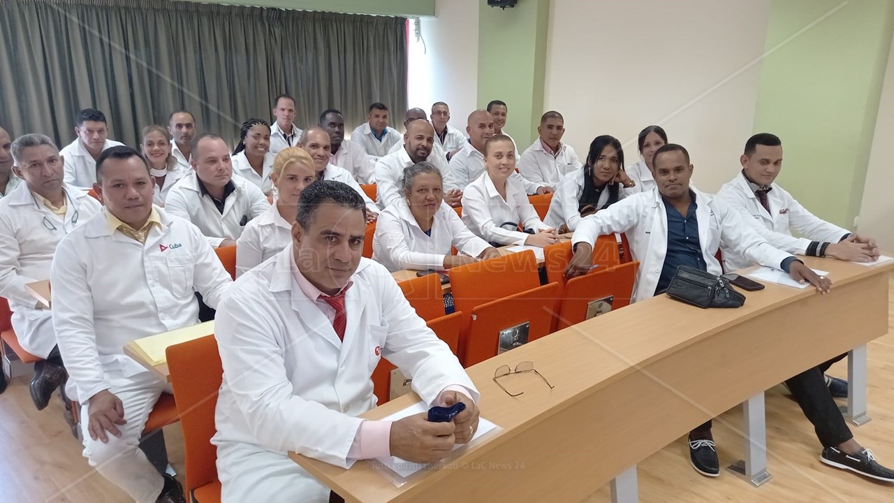 I medici cubani arrivati oggi all’Unical