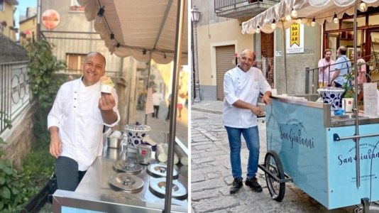 Storie da raccontareFabio e il suo carretto dei gelati: «Voglio contribuire a valorizzare la mia Calabria, ecco perché sono tornato»