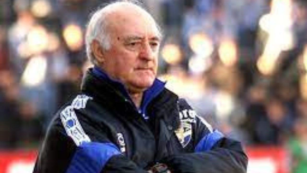 Carlo Mazzone sulla panchina del Brescia