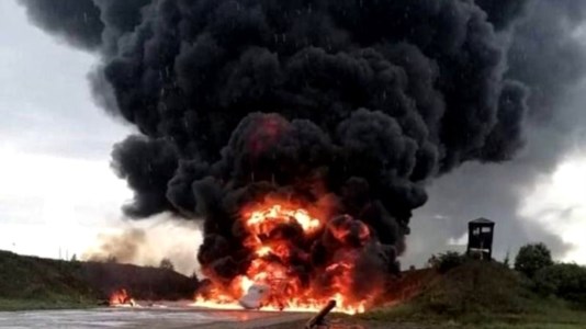 Un’esplosione sul territorio ucraino