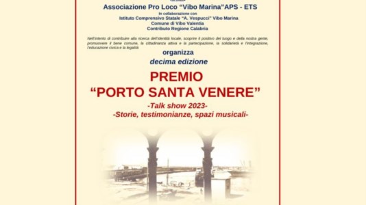 L’eventoVibo Marina, tutto pronto per la decima edizione del Premio Porto Santa Venere