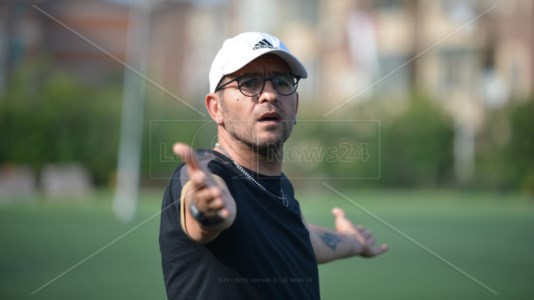 L’allenatore del Mirto Crosia Francesco Sidero