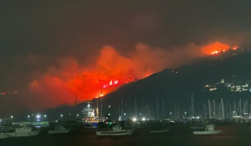 In fiammeBrucia la Calabria, oltre 100 interventi dei vigili del fuoco: criticità nel Vibonese e nel Reggino