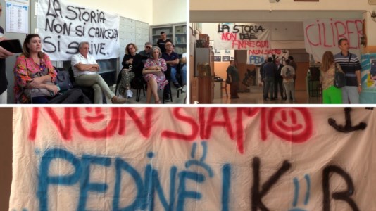 La protestaCrotone, sindacati e studenti uniti contro i tagli del dimensionamento scolastico