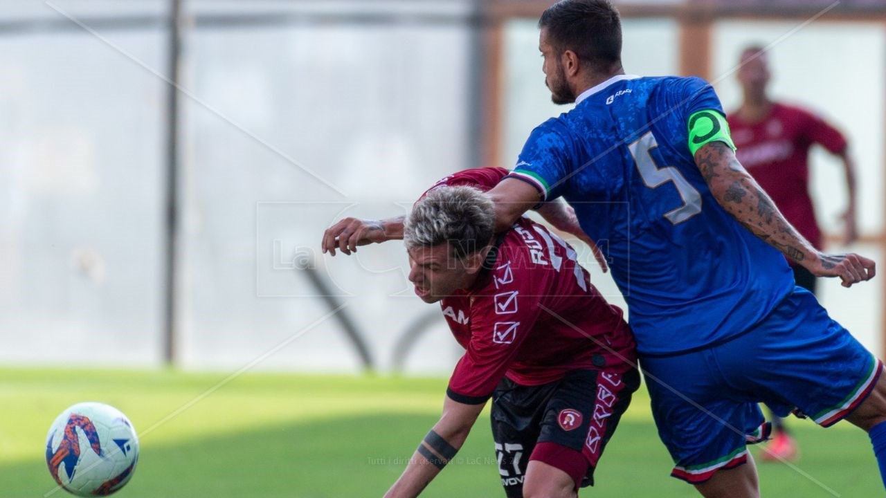 Lorenzo Rosseti si è infortunato contro il Siracusa/ Foto: Giannettoni