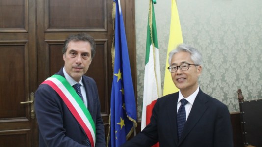 Il sindaco di Catanzaro e l’ambasciatore del Giappone