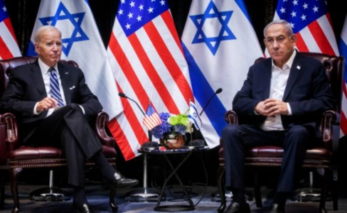 Il presidente Usa, Biden e il premier israeliano Netanyahu (foto ansa)