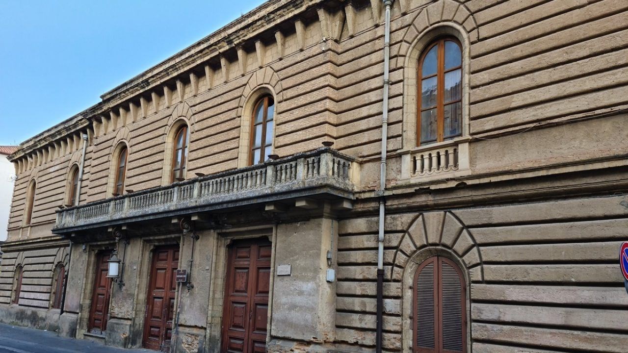 Palazzo Gagliardi, che ospiterà la tre giorni del festival