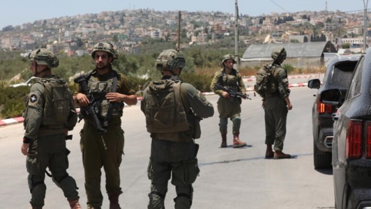Militari israeliani in Cisgiordania (foto ansa)