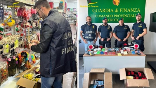 Lotta al taroccoProdotti contraffatti e accessori di Halloween non conformi, 50mila articoli sequestrati e 2 denunce nel Crotonese