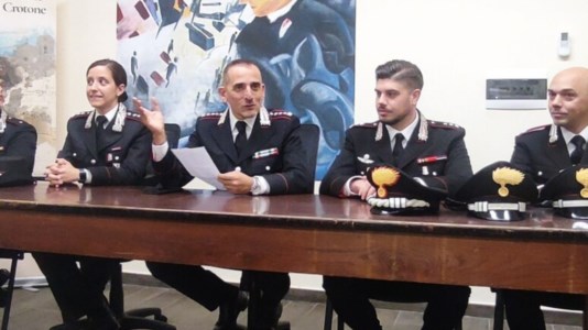 La cerimoniaQuattro nuovi ufficiali dei carabinieri al Comando provinciale di Crotone