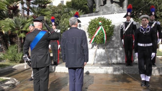 4 novembreA Catanzaro celebrata la Festa dell’Unità nazionale e delle forze armate: «Sono la spina dorsale del nostro Paese»