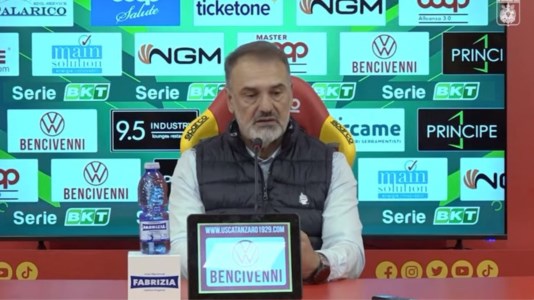 Serie BCatanzaro-Modena, Vivarini: «La Serie B è questa, anche se avremmo meritato di più noi»