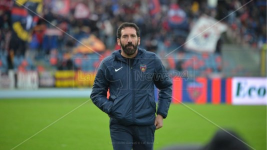 Fabio Caserta, allenatore del Cosenza