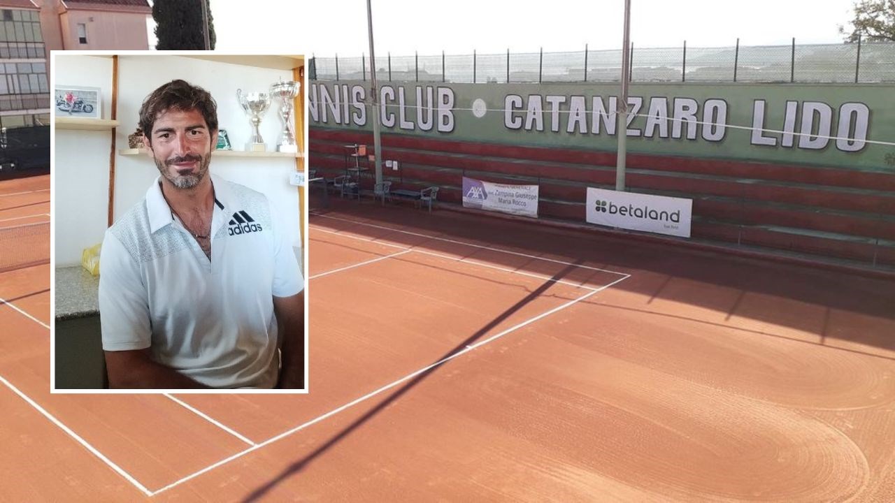 Il Tennis Club Catanzaro Lido, nel riquadro Luca Corasiniti