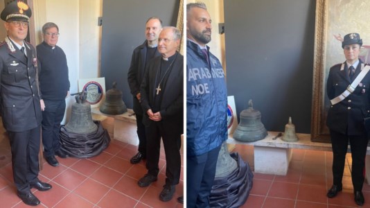 La consegna delle tre campane al Museo Diocesano di Reggio Calabria