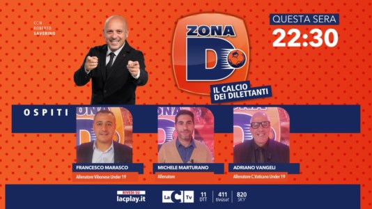 I format di LaCFrancesco Marasco, Adriano Vangeli e Michele Marturano: tre allenatori ospiti della nuova puntata di Zona D