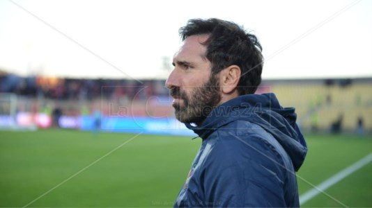 Fabio Caserta, allenatore del Cosenza Calcio