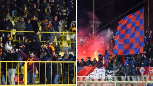 Serie BCatanzaro-Cosenza, festa del calcio calabrese: derby ai giallorossi ma sugli spalti hanno vinto tutti