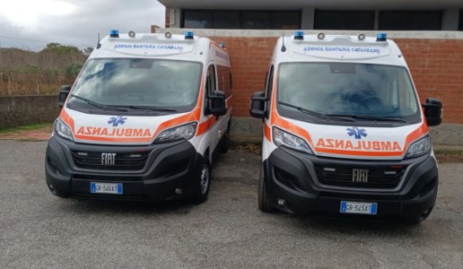 Servizio emergenza Consegnate all’Asp di Catanzaro due nuove ambulanze destinate alle postazioni territoriali