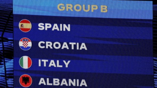 I sorteggiEuro 2024, Italia con Spagna, Croazia e Albania. Tutte le date degli azzurri