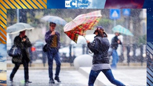 MeteoIn Calabria torna il maltempo: piogge, temporali e venti forti. Ecco le previsioni per oggi e domani
