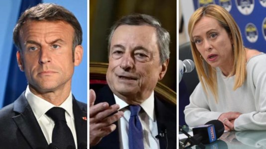 Macron, Draghi e Meloni