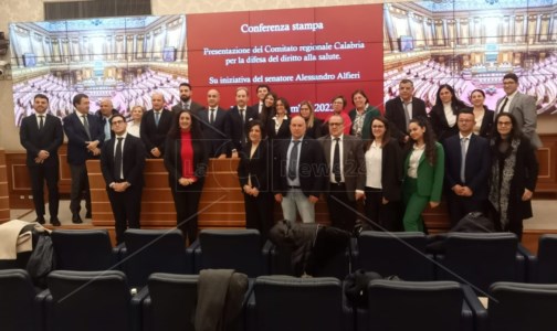 La presentazione del neo comitato del diritto alla Salute Calabria