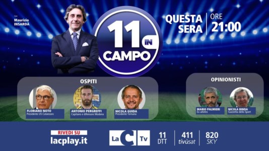 Nuova puntataIl presidente del Catanzaro Floriano Noto tra gli ospiti di “11 in campo”: appuntamento alle 21 su LaC Tv