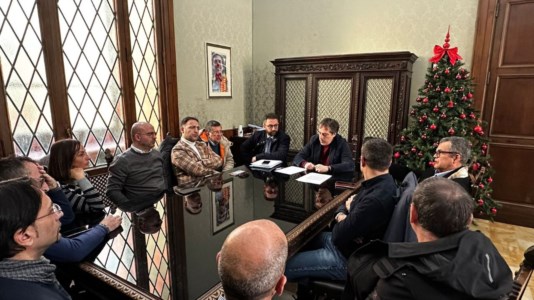 Il sindaco Fiorita e il presidente del Consiglio comunale Bosco incontrano i sindacati sulla vertenza Abramo