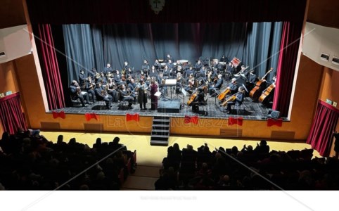 Inizio annoMusica e solidarietà con l’orchestra Filarmonica della Calabria al teatro di Soverato
