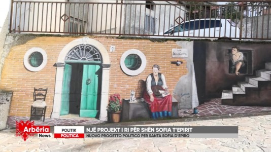 Një projekt i ri për shën sofia t’epiritSanta Sofia d’Epiro, la street art come progetto politico: il borgo arbereshe rinasce e fa scuola