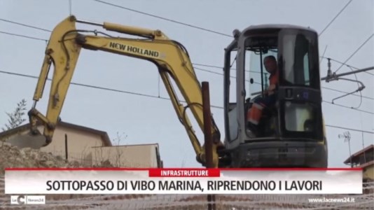 InfrastruttureVibo Marina, riprendono i lavori al sottopasso. Il sindaco Limardo: «Servirà a decongestionare il traffico»