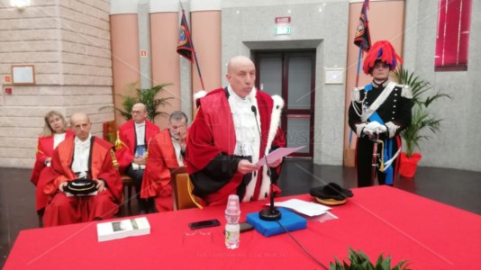 Il procuratore generale di Reggio Calabria Gerardo Dominijanni