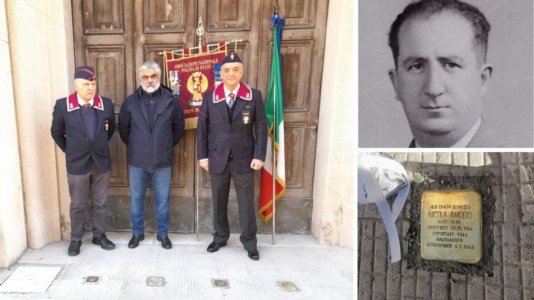 Memoria sempreSalvò ebrei e antifascisti e morì in un lager, a La Spezia pietra d’inciampo per il commissario calabrese Nicola Amodio
