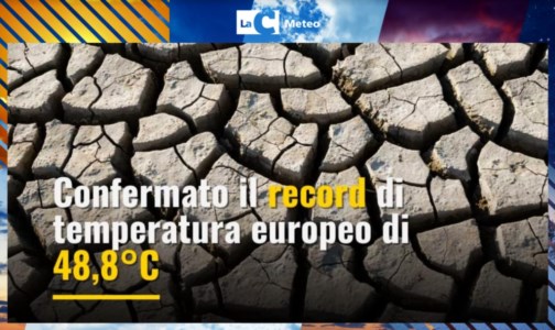Caldo recordLa temperatura di 48,8 gradi registrata in Sicilia nel 2021 è ufficialmente la più alta mai certificata in Europa