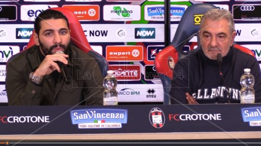 Raffaele e Gianni Vrenna durante la conferenza stampa