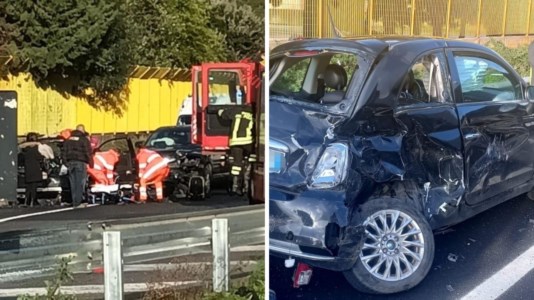 Attimi di pauraIncidente a Lamezia Terme, scontro tra due auto lungo la statale 280: ferita una ragazza