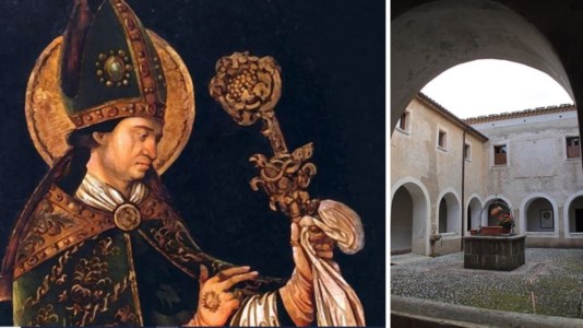 San Valentino e il Convento dei Cappuccini a Belvedere Marittimo (Fonte Wikipedia)