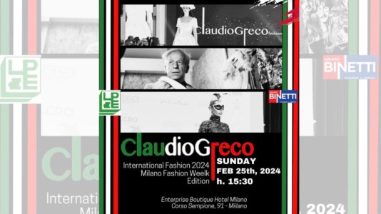 L&rsquo;eventoClaudio Greco porta la moda calabrese alla Fashion Week di Milano