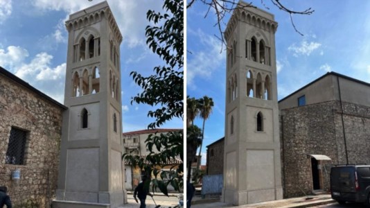 Mileto, il campanile del Santuario della Cattolica 