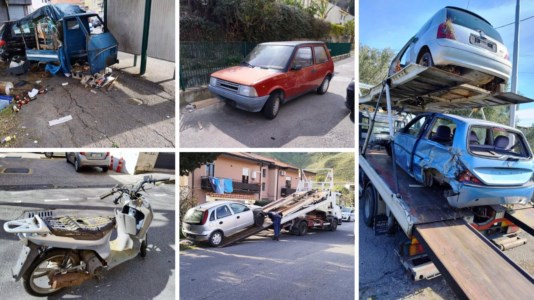 La bonificaLotta al degrado a Catanzaro, rimossi 16 veicoli abbandonati sul territorio comunale