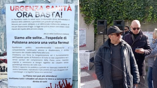 La protestaAll’ospedale di Polistena interventi cancellati perché mancano i medici, cittadini in piazza: «Ora basta»