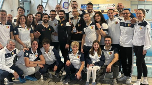 Il trionfoNuoto, la Swim Race di Catanzaro vince la coppa Fin Calabria nella categoria Master