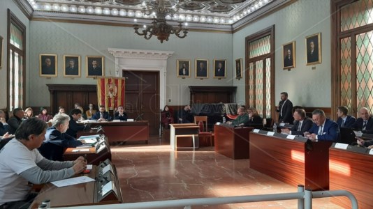 La riunione del Consiglio comunale a Catanzaro