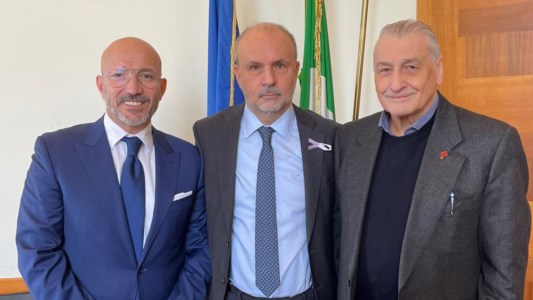 La riunioneUnimpresa Sanità, incontro fra il presidente Giancarlo Greco e il ministro Schillaci