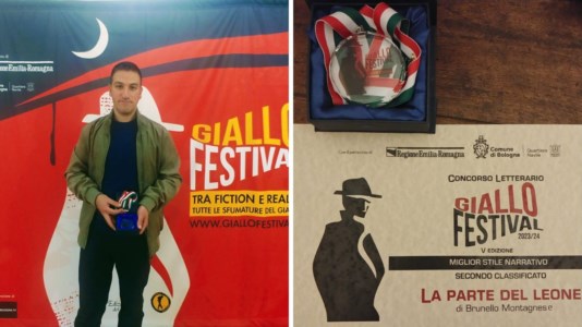 Il riconoscimentoAl Giallo Festival di Bologna secondo posto per lo scrittore calabrese Brunello Montagnese, cultore di Camilleri