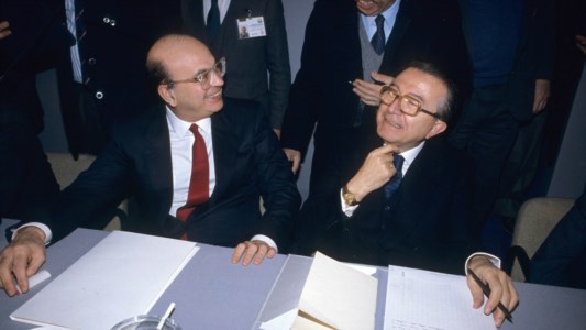 Bettino Craxi e Giulio Andreotti